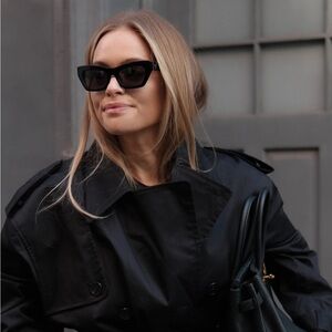 Claire Rose x Aperçu Black New York City Sunglases